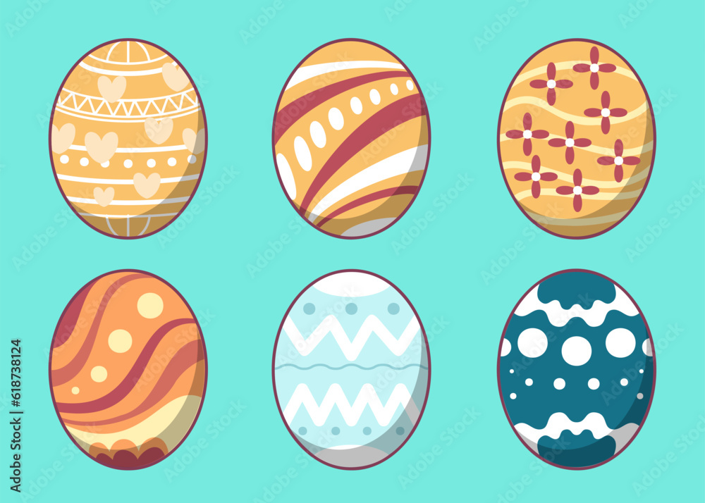 Easter eggs set Easter eggs set