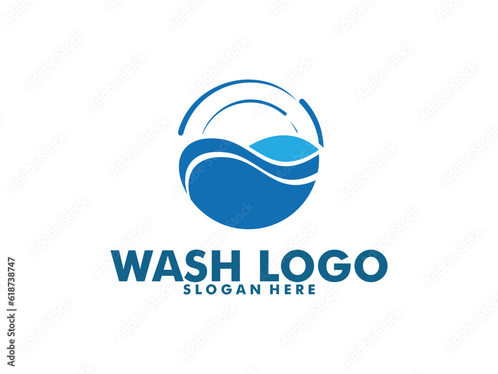 laundry icon washing machine logo design for business clothes wash cleans modern template laundry icon washing machine logo design for business clothes wash cleans modern template