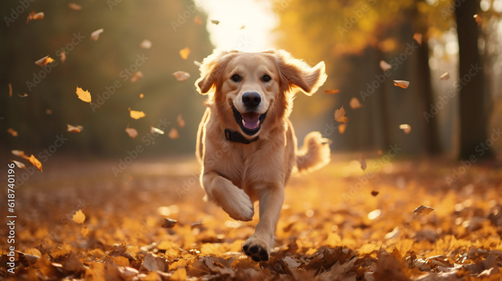 golden retriever running in the park golden retriever running in the park