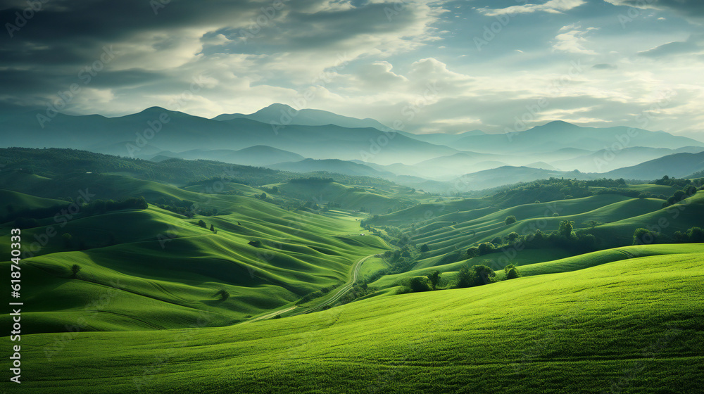 Obraz premium landscape with mountains