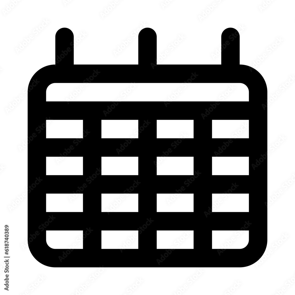 calendar line icon calendar line icon