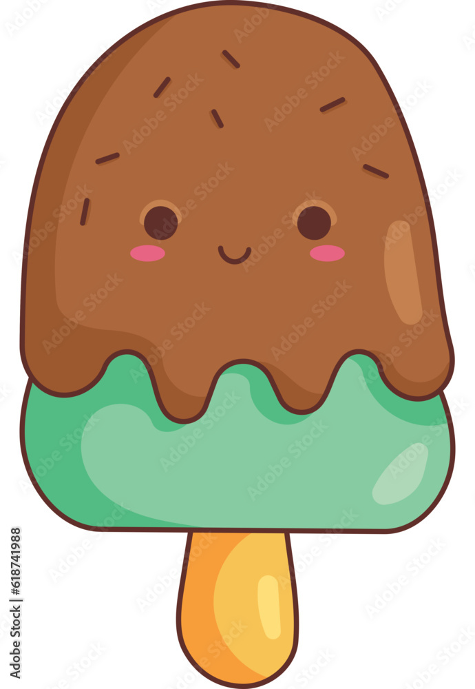 Ice Сream Cute Character Ice Сream Cute Character