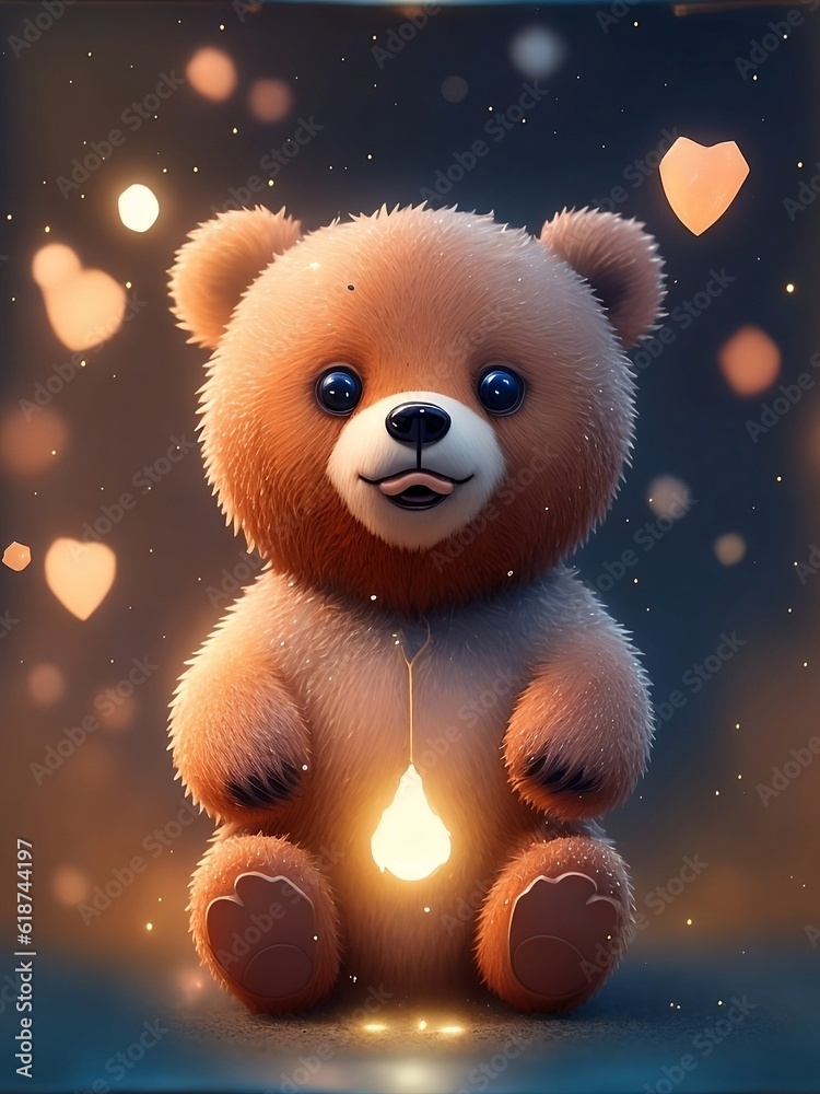 teddy bear on the night teddy bear on the night