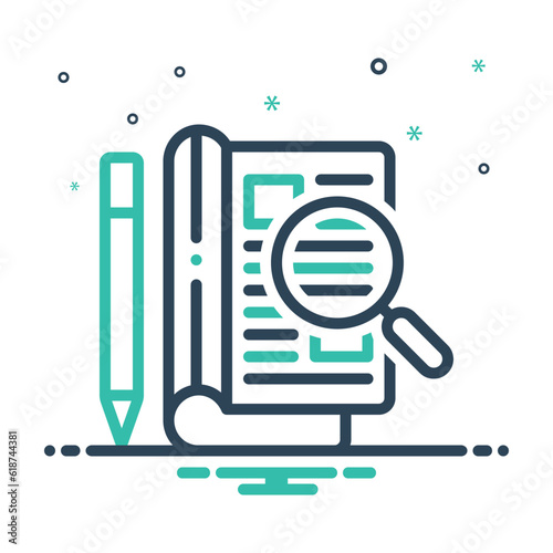 Mix icon for define