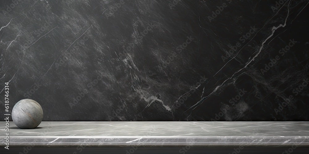 Modern Marble Interior Design with Black Wall and Luxury Details on ...