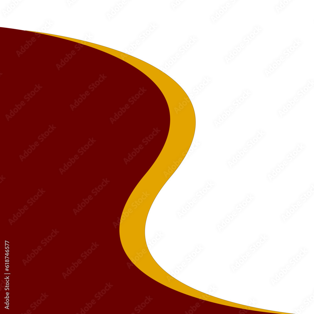 Corner Wave Maroon And Gold Corner Wave Maroon And Gold