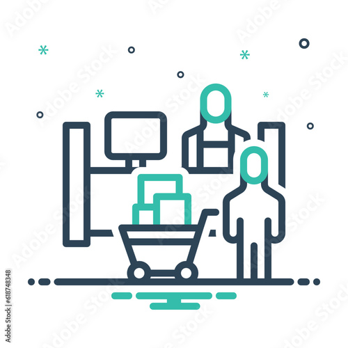 Mix icon for buying