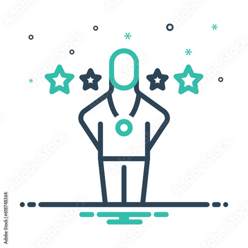 Mix icon for deserve