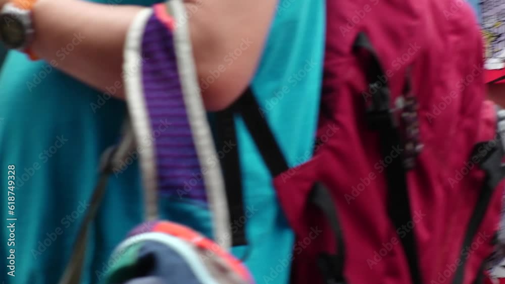 SHIBUYA, TOKYO, JAPAN -MAY 2023 : Crowd of people walking at Shibuya crossing. Busy downtown area in Tokyo. Japanese people, urban city life and metropolis concept 4K video. Time lapse shot in daytime