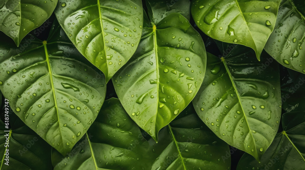 Fototapeta premium Pawpaw leaf , HD, Background Wallpaper, Desktop Wallpaper