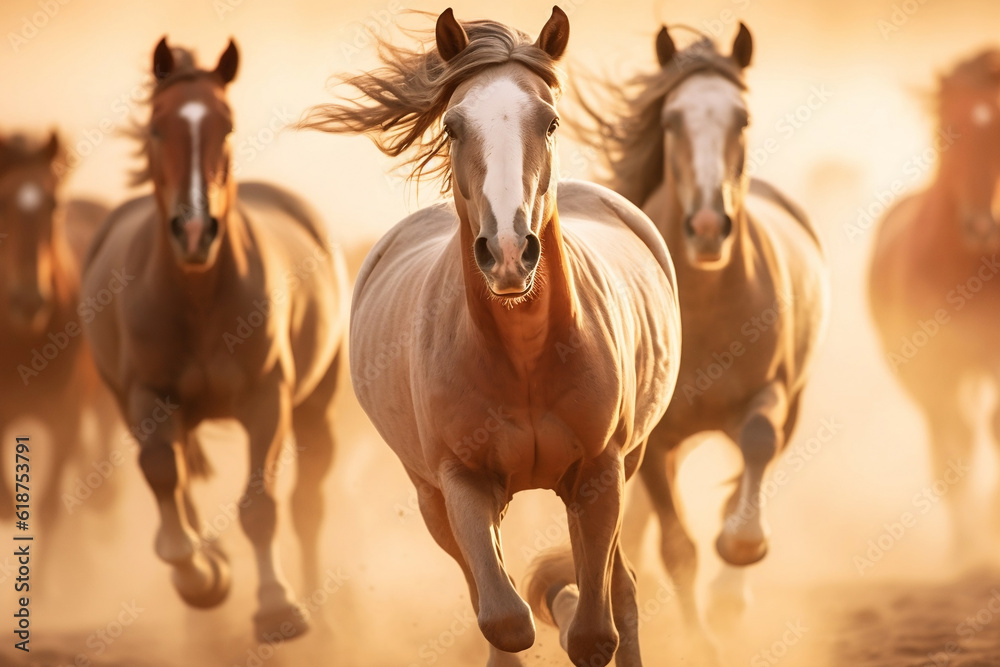 horse and foal horse and foal