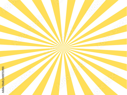 yellow sunburst