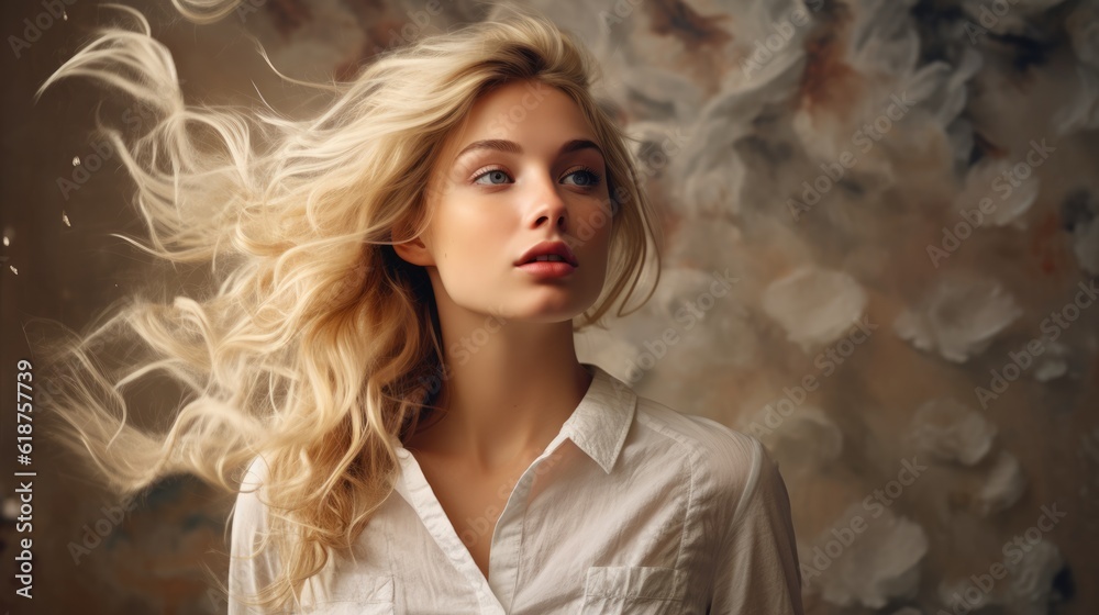 photo of a beautiful young woman with blonde hair photo of a beautiful young woman with blonde hair
