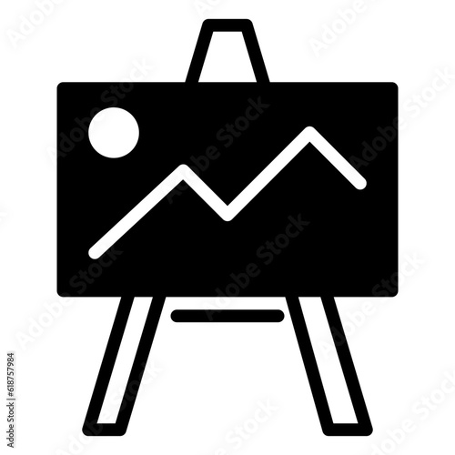 canvas icon, glyph icon style