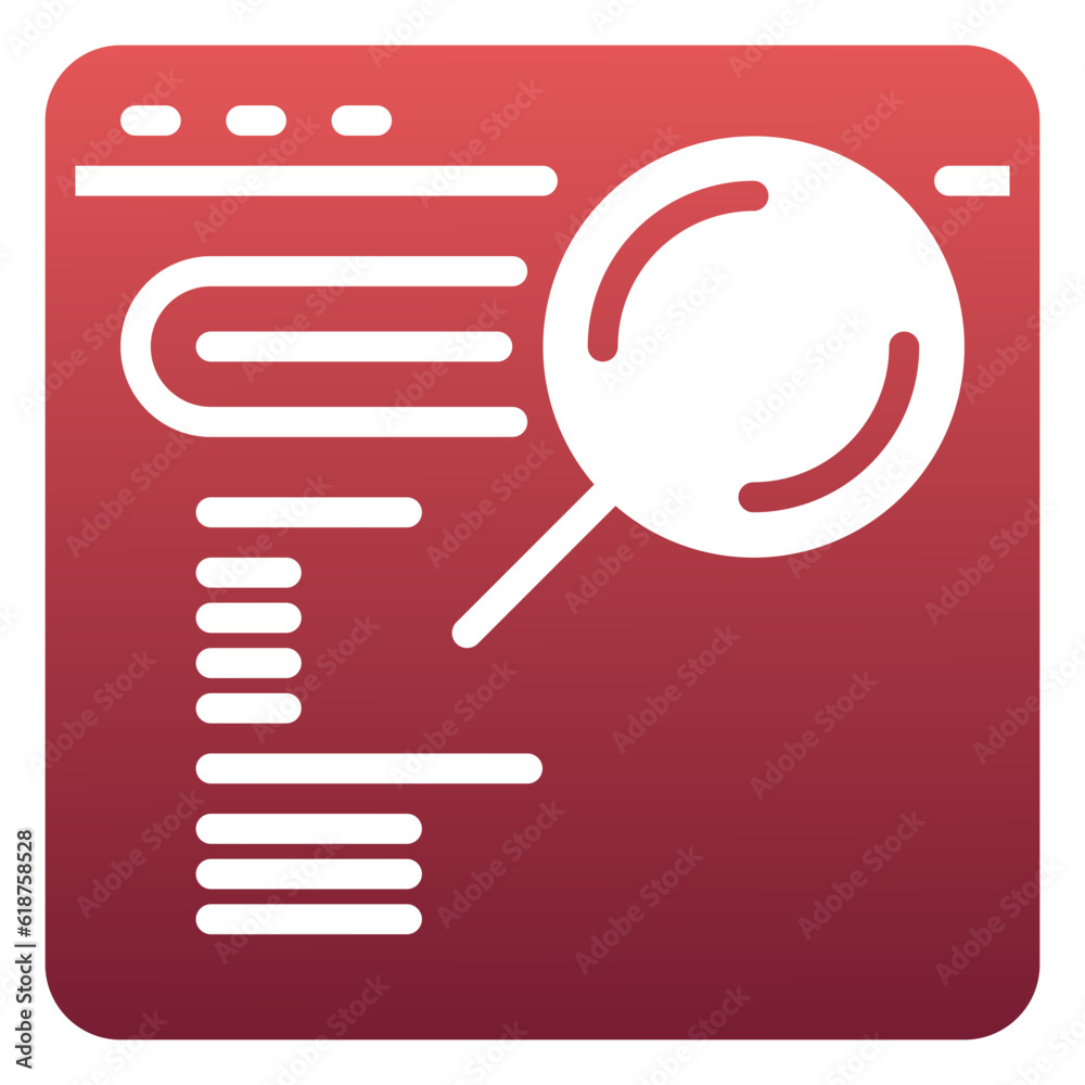 searching icon, gradient icon style searching icon, gradient icon style