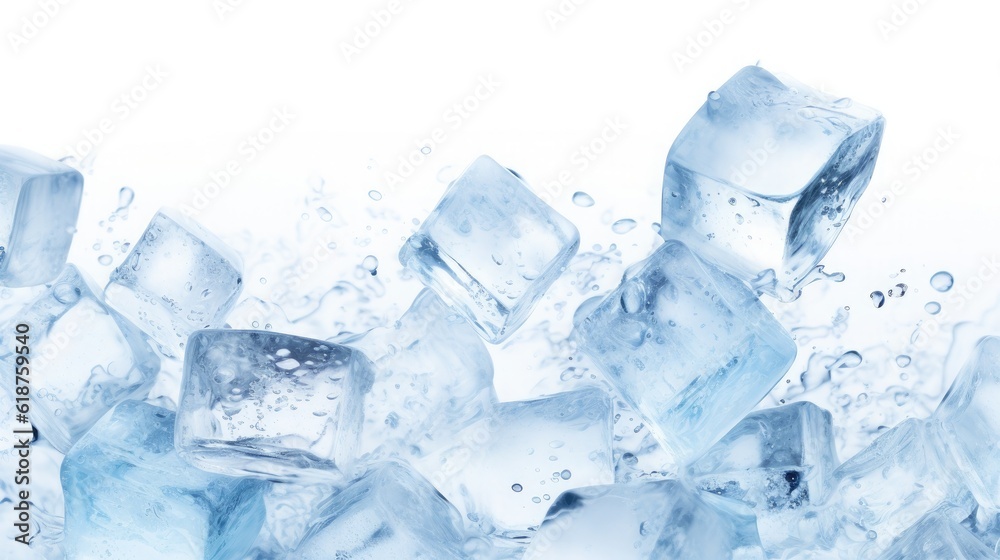 Ice cubes background, ice cube texture, ice wallpaper It makes me feel fresh and feel good. In the summer, ice and cold drinks will make us feel relaxed, Made for beverage business. Generative AI Ice cubes background, ice cube texture, ice wallpaper It makes me feel fresh and feel good. In the summer, ice and cold drinks will make us feel relaxed, Made for beverage business. Generative AI