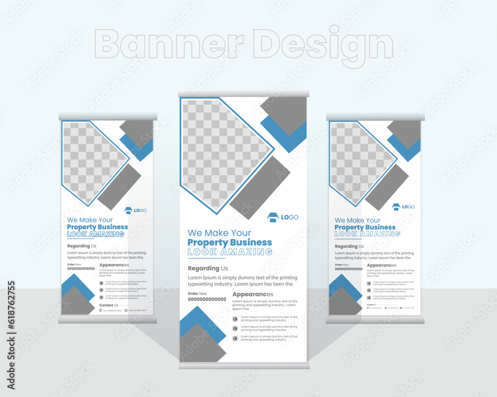 Roll up business template layout brochure leaflet-vector,geometric triangle and exhibition ads pull up design x-banner design template,Editable vertical template vector set, modern standee and flag ba Roll up business template layout brochure leaflet-vector,geometric triangle and exhibition ads pull up design x-banner design template,Editable vertical template vector set, modern standee and flag ba