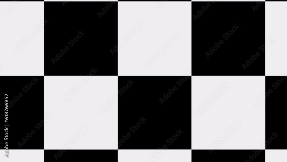 Abstract black and white checkered background. seamless loop video. Abstract black and white checkered background. seamless loop video.
