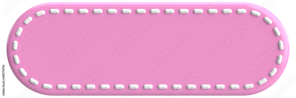 3D button. Empty button. 3D illustration. 3D button. Empty button. 3D illustration.
