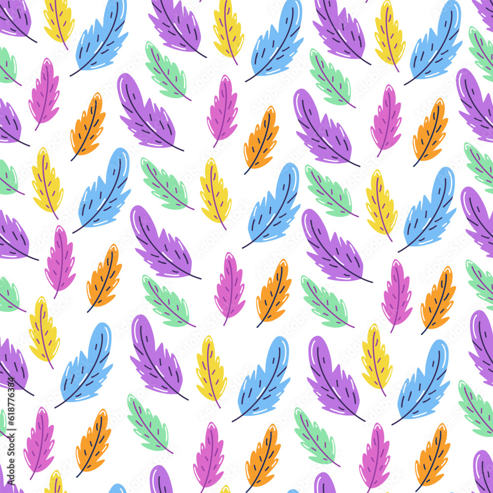 Halloween witch items hand-drawn seamless pattern Halloween witch items hand-drawn seamless pattern