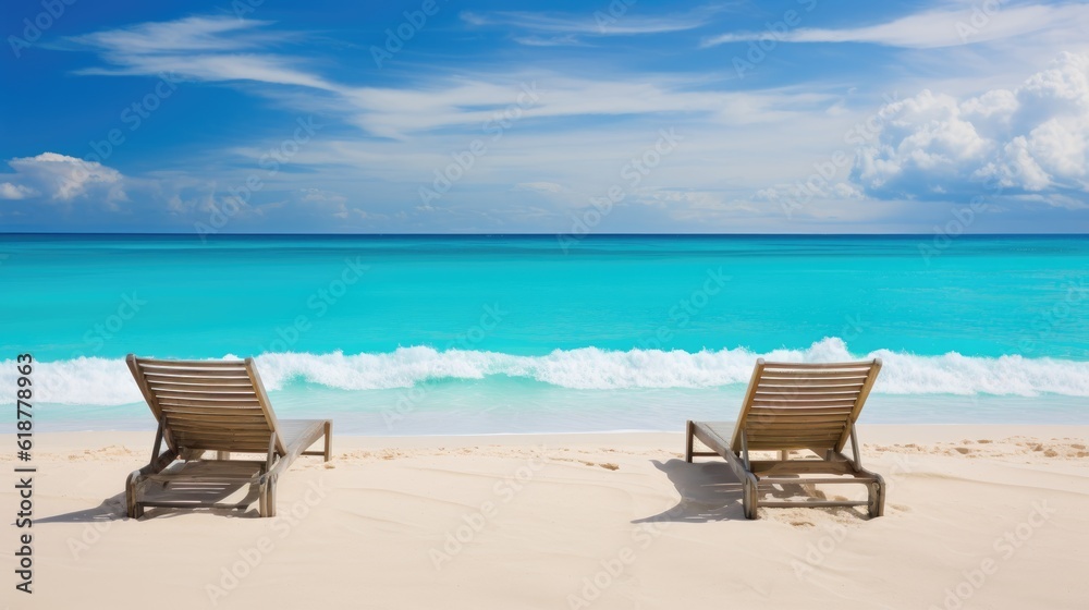 Beach Chair at the White Sand Beach