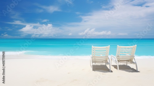 Beach Chair at the White Sand Beach © Exotic Escape