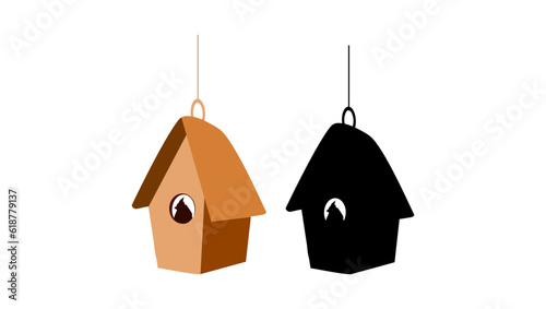 birdhouse silhouette