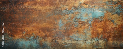 Grunge Copper Bronze Rusty Texture Background