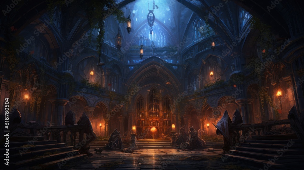 Fototapeta premium Role Playing Games Game Art Background