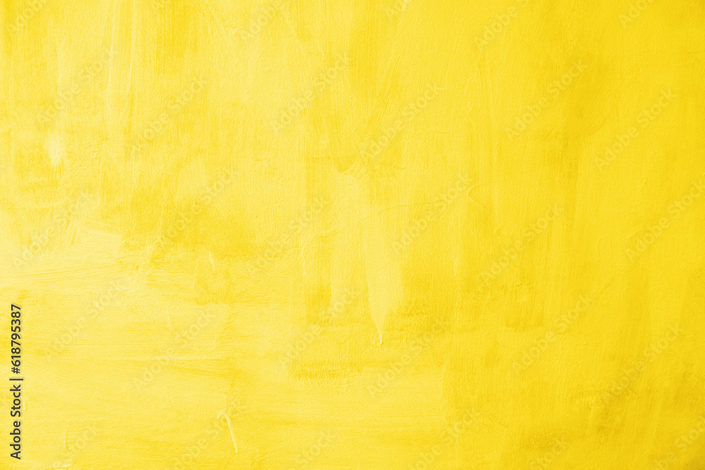 Fototapeta premium Yellow wall abstract background texture