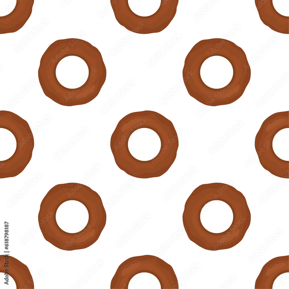 Fototapeta premium Pattern homemade cookie different taste in pastry biscuit