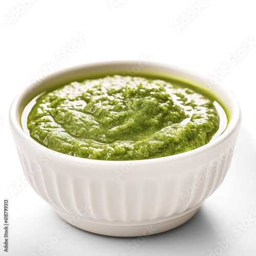 Pesto sauce, isolated on Transparent