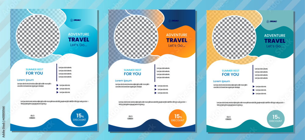 Corporate business flyer template design set with blue, orange, red and yellow color. marketing, business proposal, promotion, advertise, publication, cover page. new digital marketing flyer set Corporate business flyer template design set with blue, orange, red and yellow color. marketing, business proposal, promotion, advertise, publication, cover page. new digital marketing flyer set
