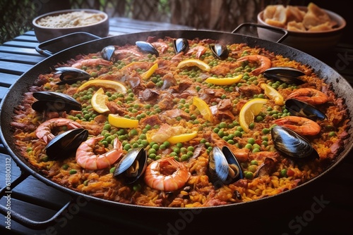  Paella, the Spanish national dish