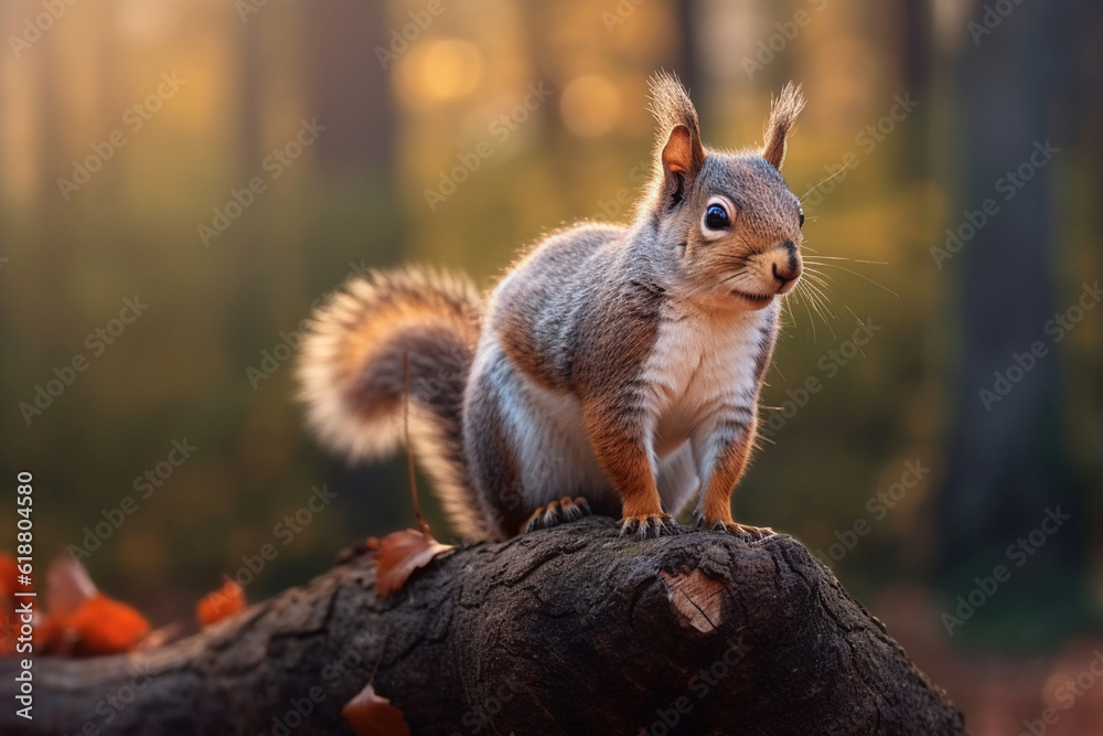 Obraz premium cute and adorable squirrel animal