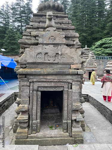 Bageshwar, Uttarakhand - 28 June 2023 -Baijnath Temple, Bageshwar, Uttarakhand, India photo