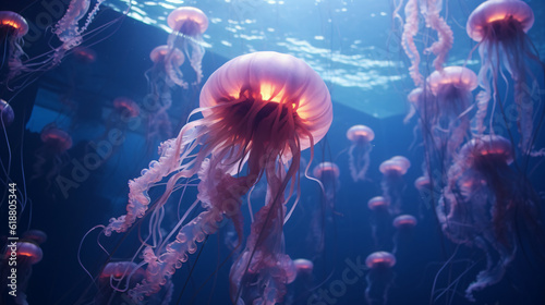 jellyfish under water © ART-PHOTOS