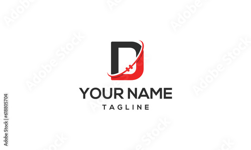 Free Download Abstract letter D logo design. - GFXLoad