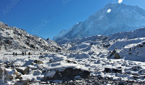 Lobuche to Dzongla trek photo