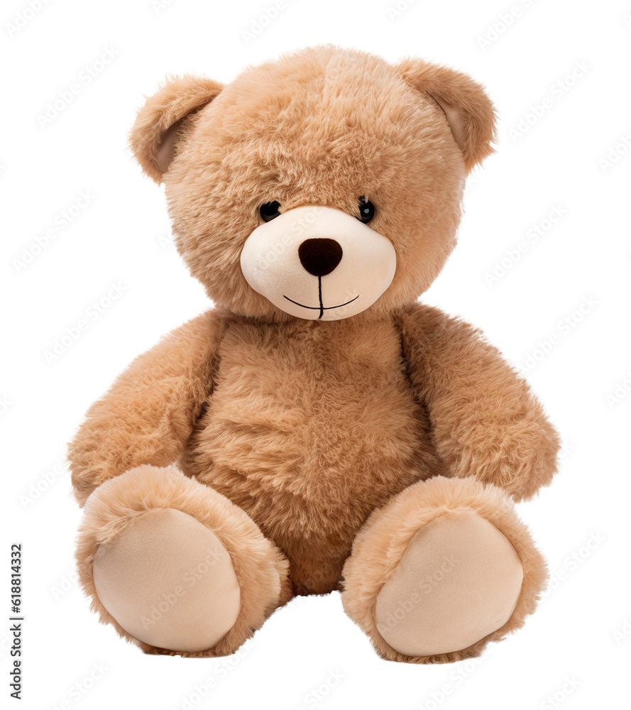 Teddybear isolated on transparent background