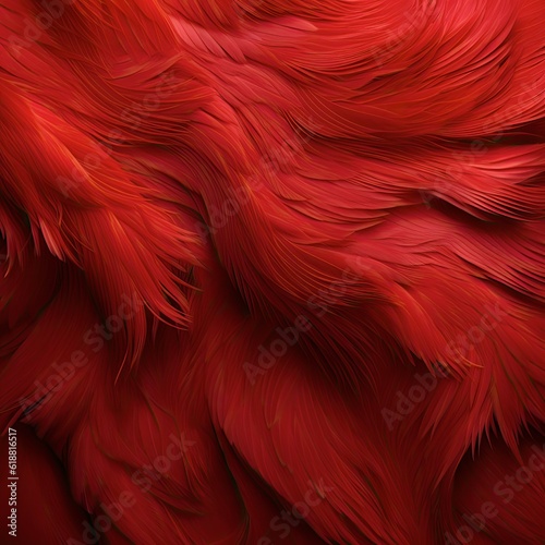 red feathers background © Canan