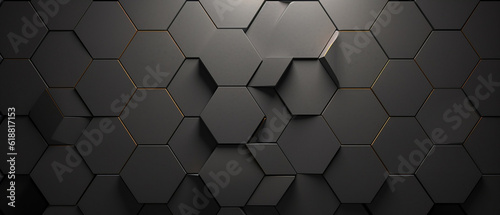 background with hexagons