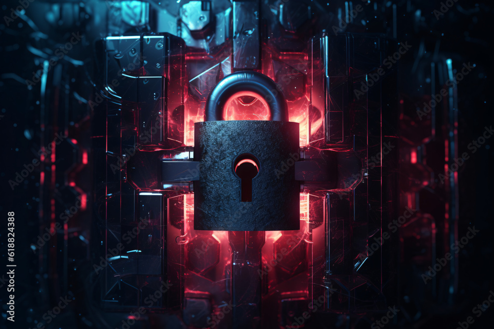 Futuristic cybersecurity Futuristic cybersecurity