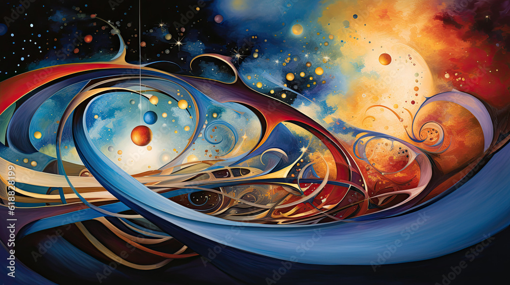 Beyond Spacetime Art Series by 1B42L8