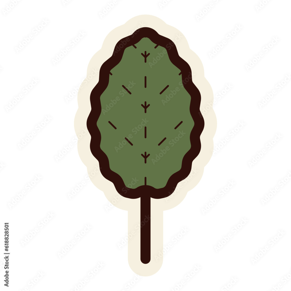 Obraz premium leaf illustration