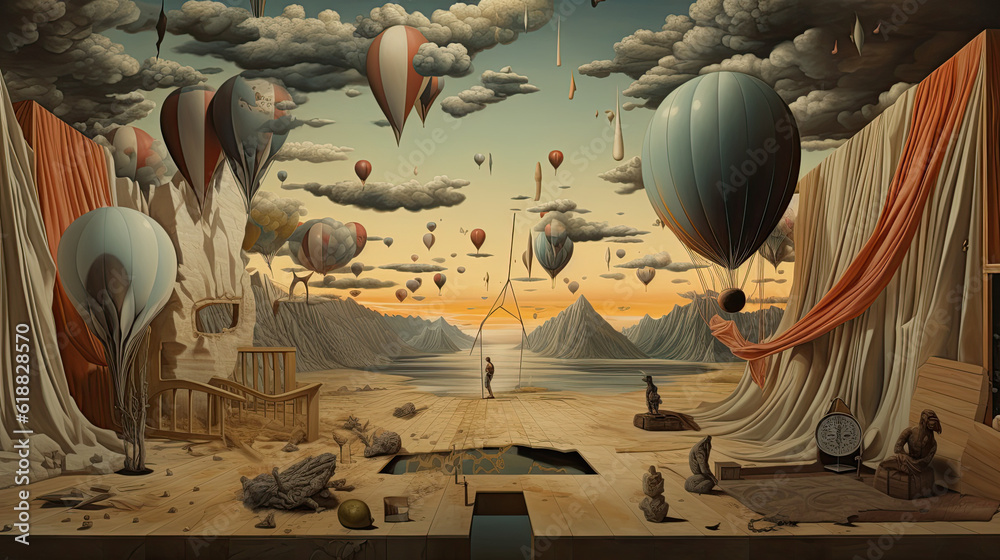 Obraz premium Beyond Spacetime Art Series by 1B42L8
