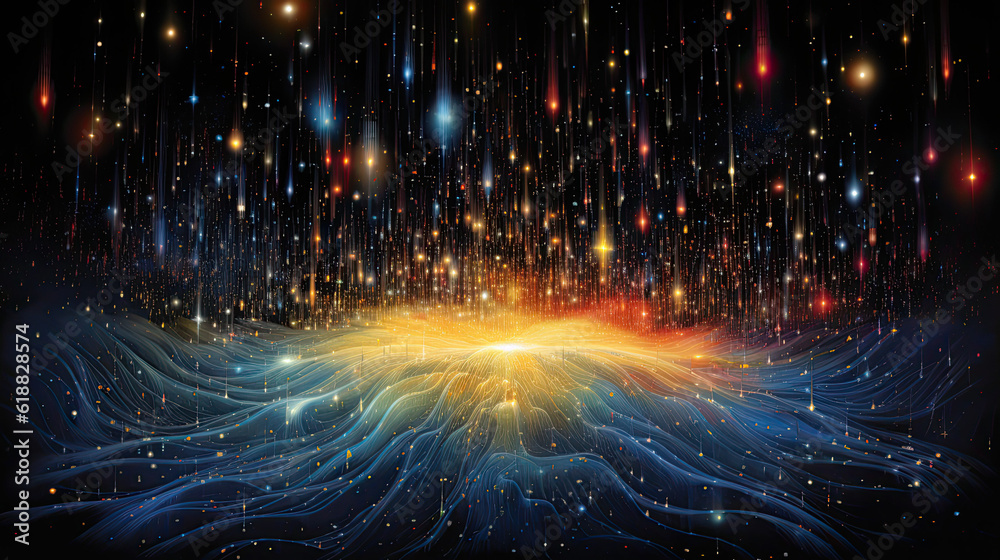 Fototapeta premium Beyond Spacetime Art Series by 1B42L8