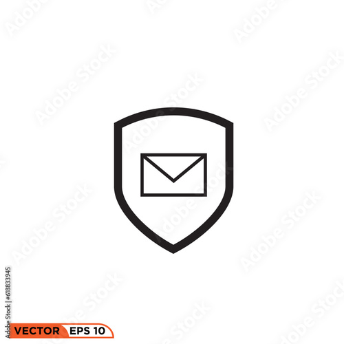 Mail icon vector graphic of template Free Download Mail icon vector graphic of template - GFXLoad