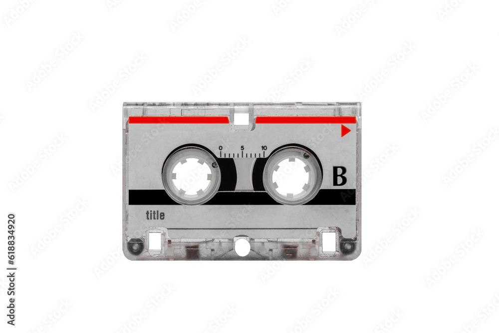Obraz premium audio cassette isolated
