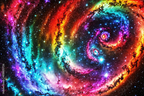 Nebulas and stars cosmic ba...